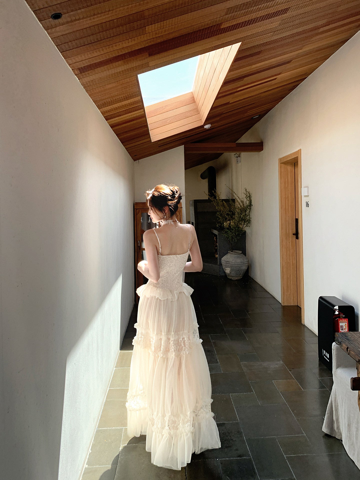 Odette Lace Maxi Dress