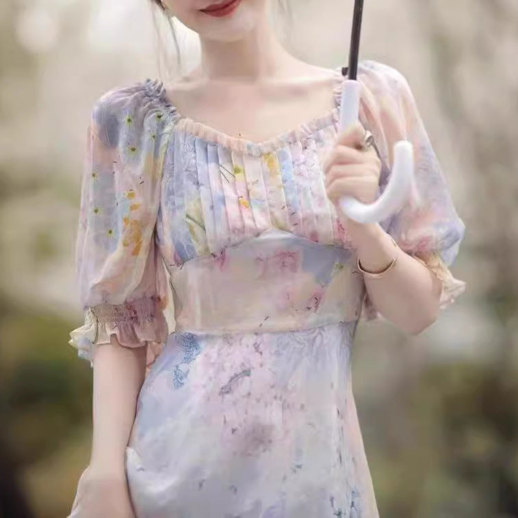 Olivia Floral Maxi Dress