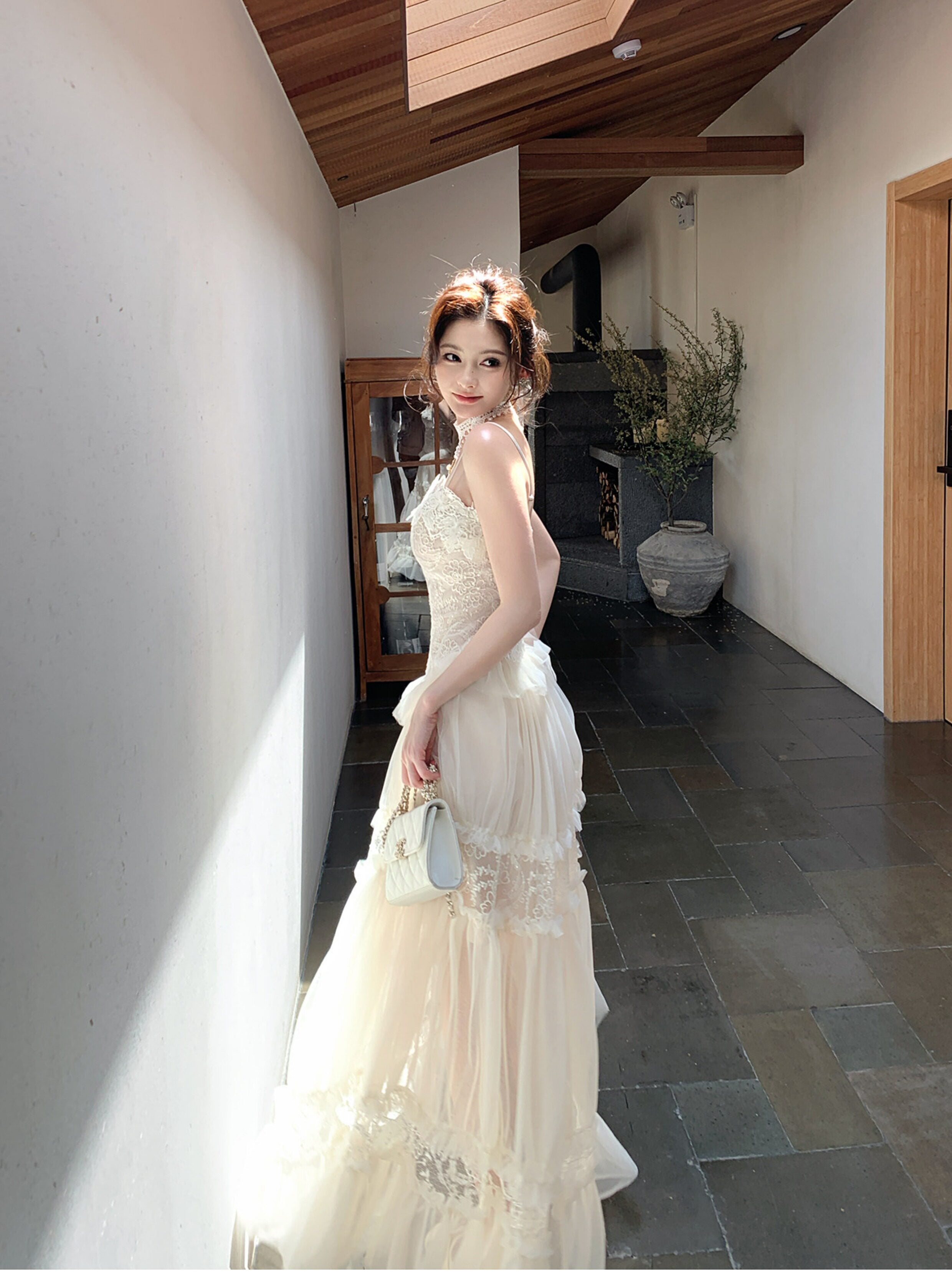 Odette Lace Maxi Dress