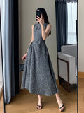 Cordelia Grey Maxi Dress