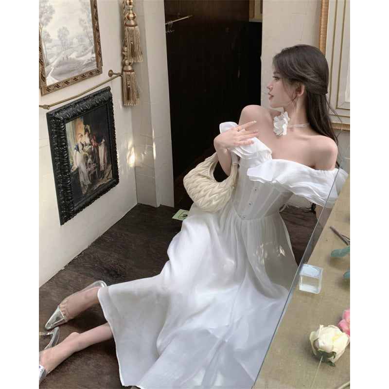 Elina Ruffle Maxi Dress
