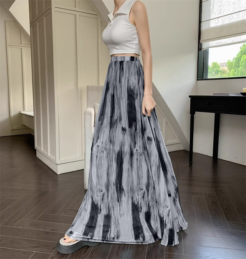 Valarie Print Maxi Skirt