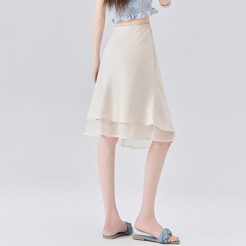 Tessa Layered Midi Skirt