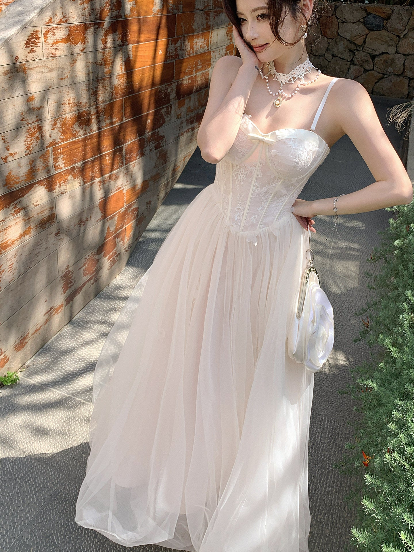 Helen Lace Maxi dress