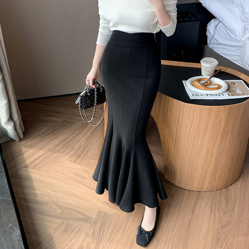 Bella Black Maxi Skirt