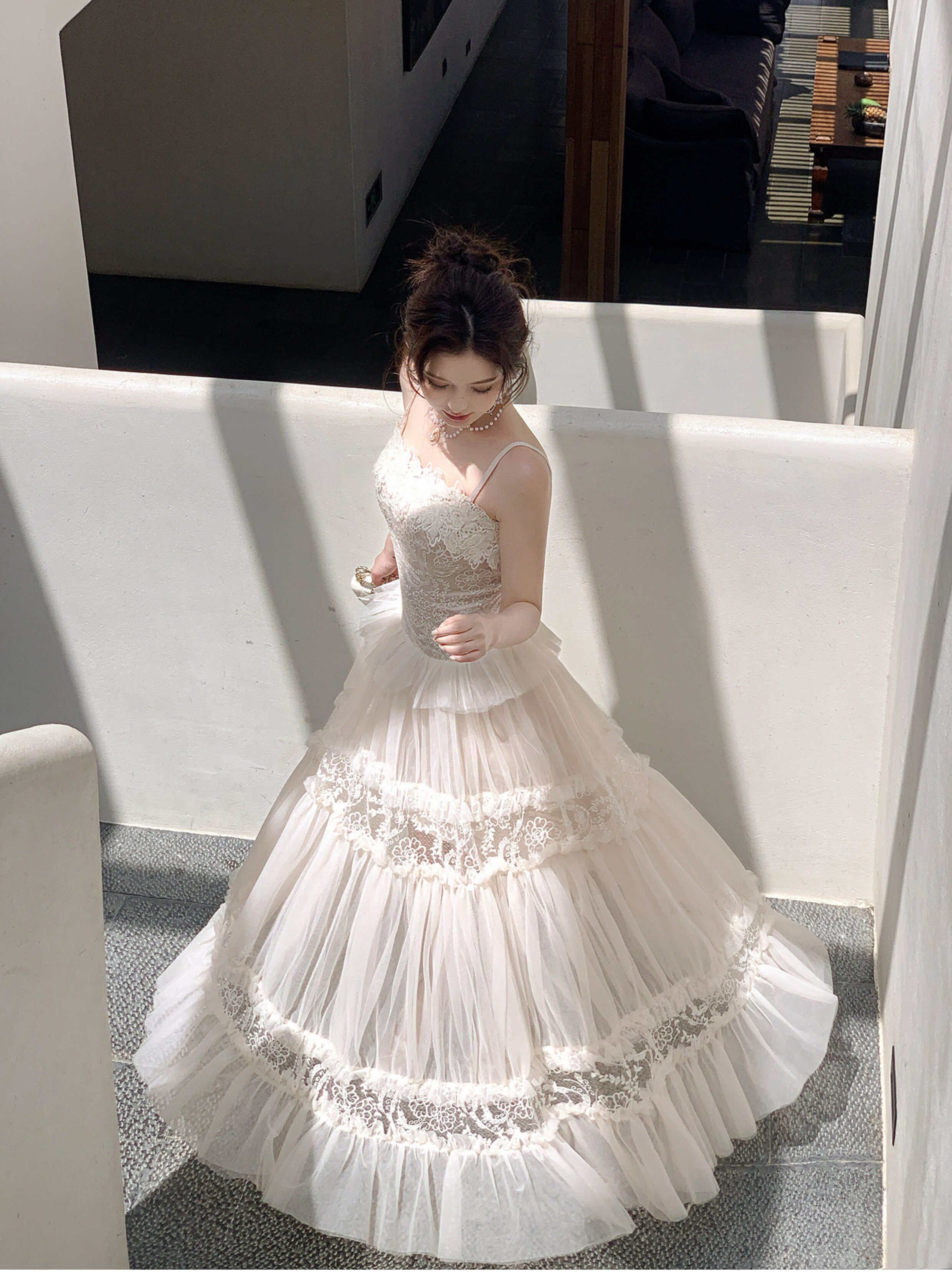Odette Lace Maxi Dress