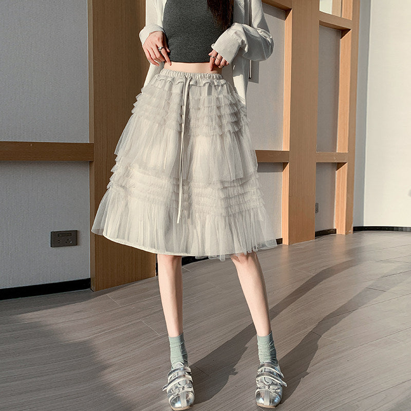 Pamela Pleated Midi Skirt