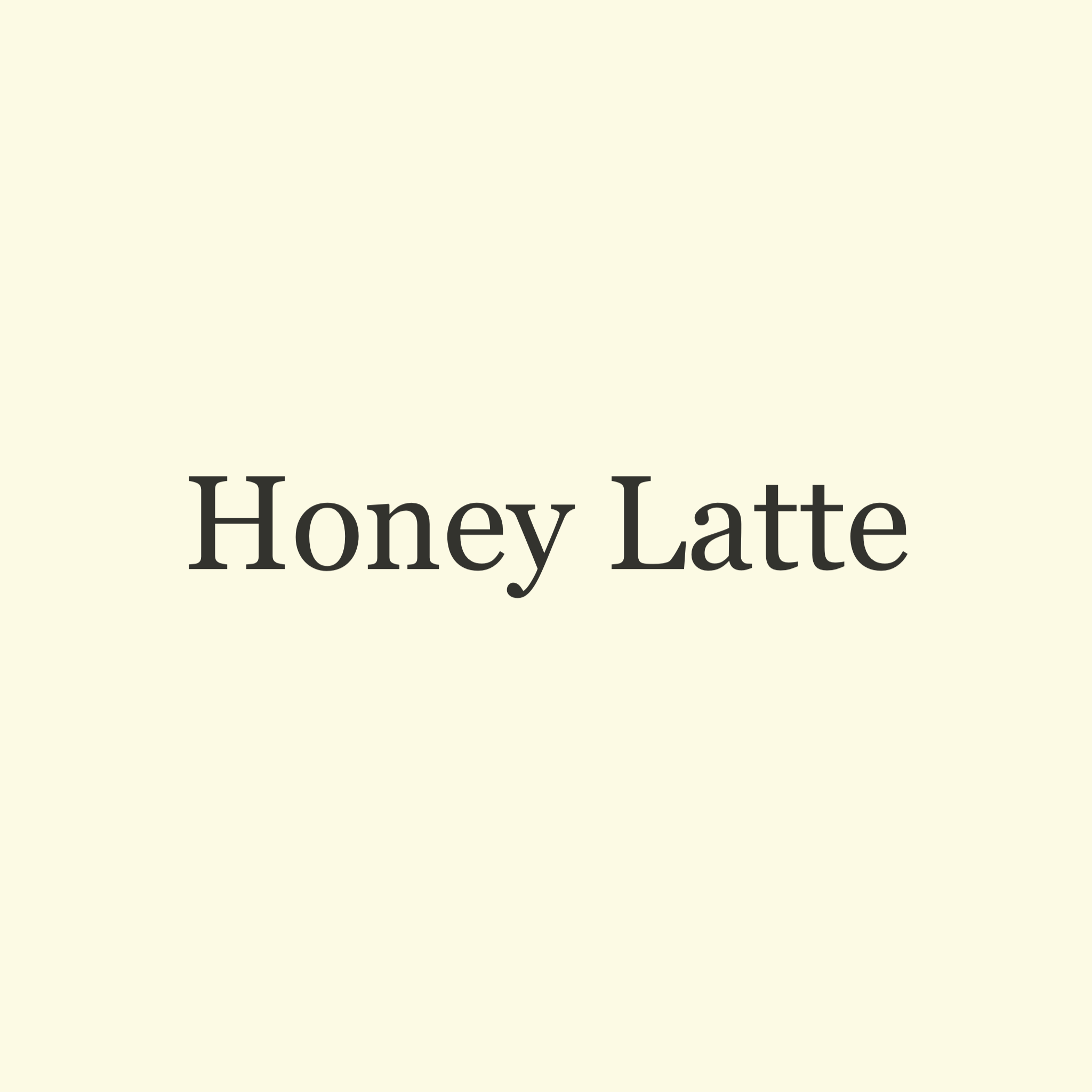 Honey Latte Gift Card